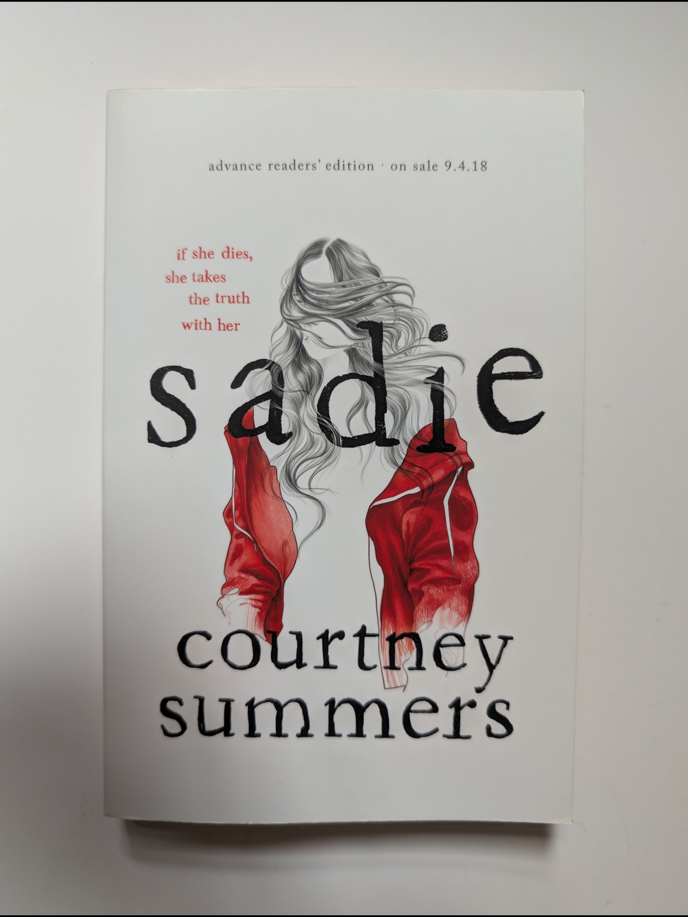 ARC - Sadie by Courtney Summers - Paperback Book